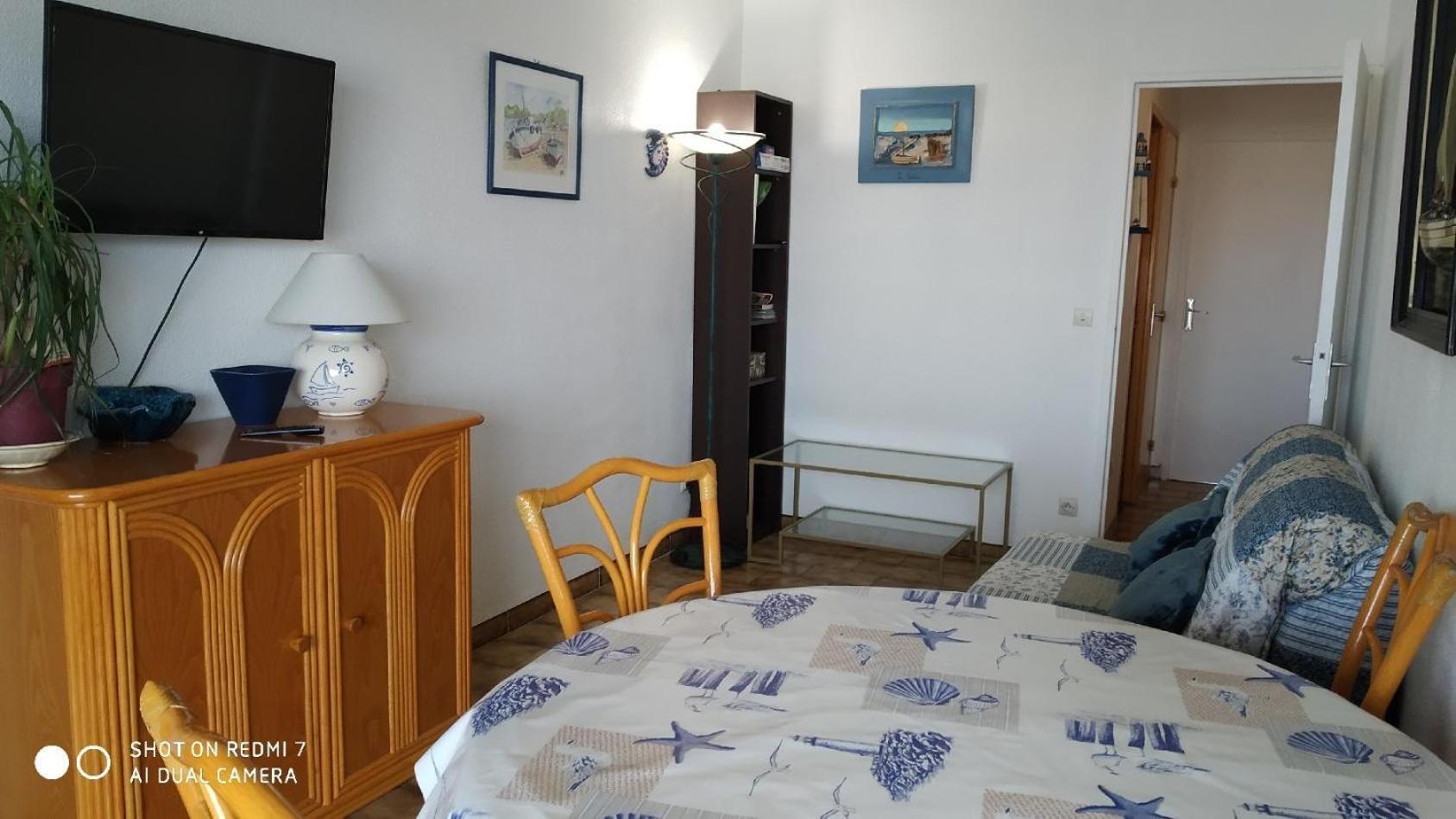 Appartement T2 Vue Mer Et Port,2 Balcons, Parking Prive Canet-en-Roussillon Exterior foto