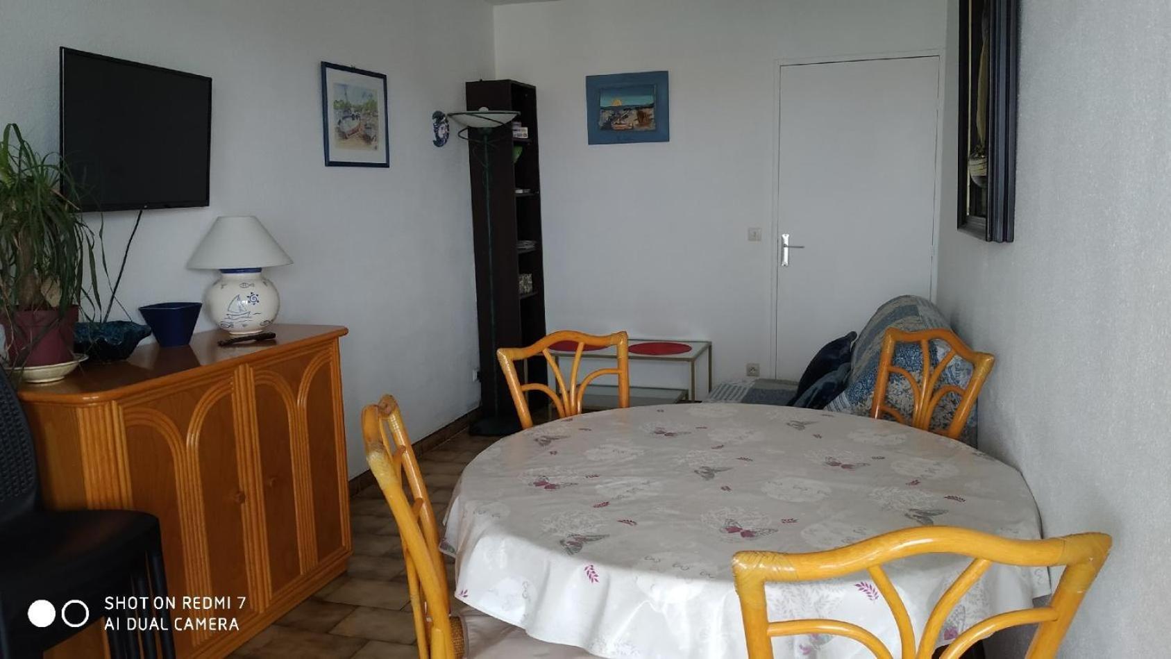 Appartement T2 Vue Mer Et Port,2 Balcons, Parking Prive Canet-en-Roussillon Exterior foto
