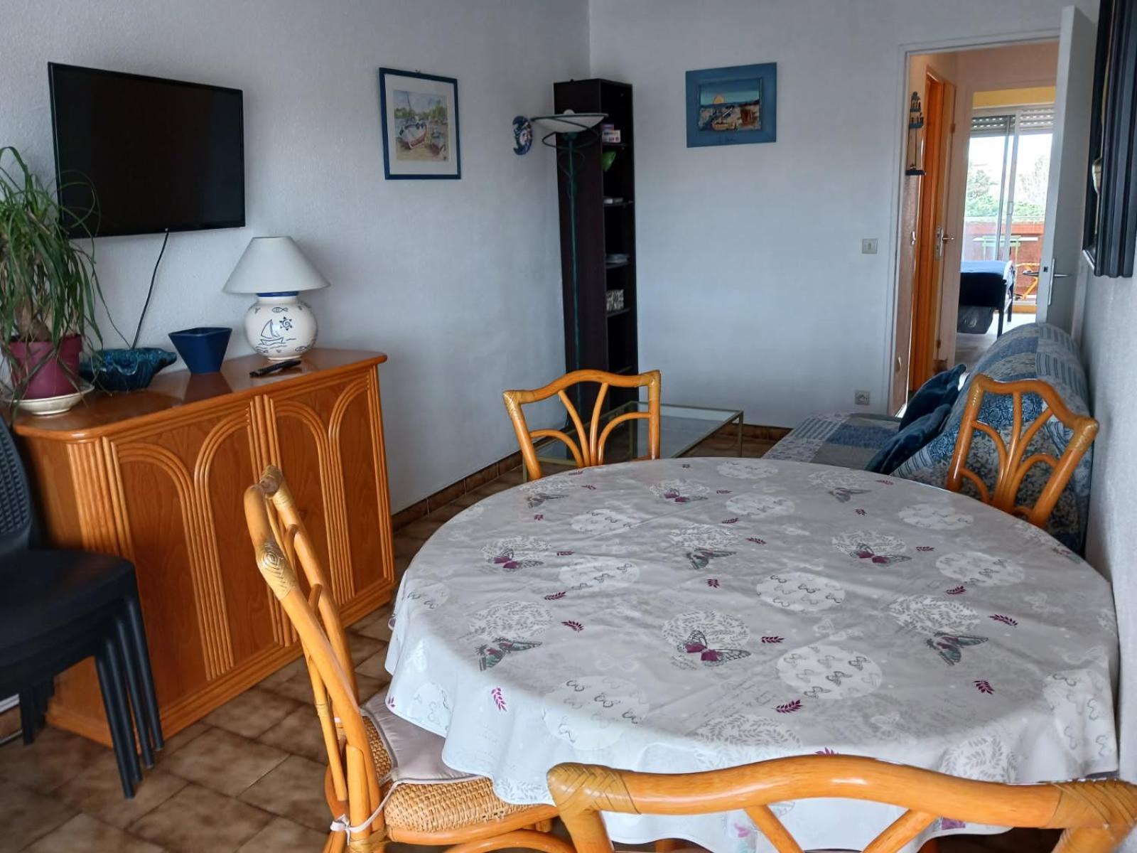 Appartement T2 Vue Mer Et Port,2 Balcons, Parking Prive Canet-en-Roussillon Exterior foto